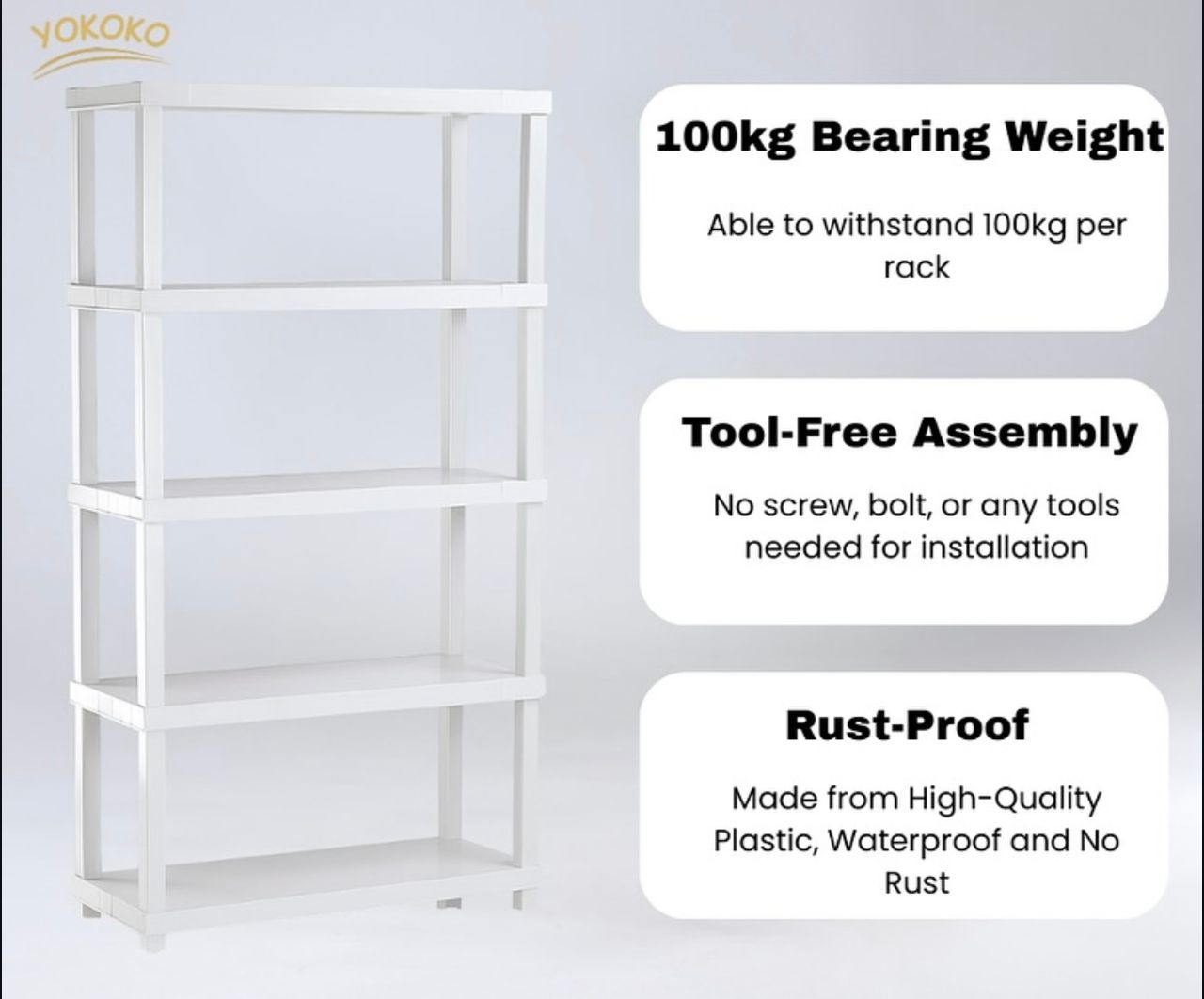 YOKOKO Multi 3 Layer Rack