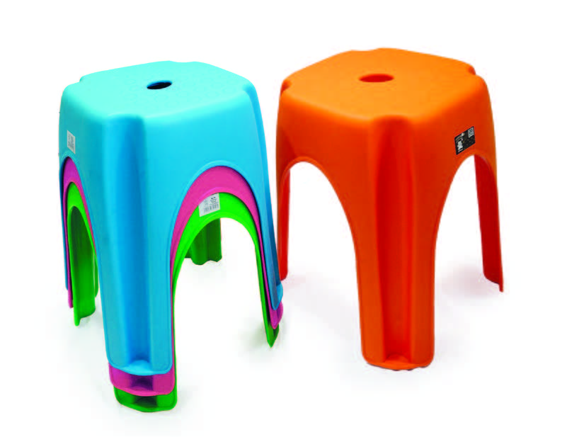 YOKOKO Briliant Colour Square Stool