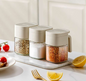 2025 New Glass Seasoning Box Kitchen Storage Seasoning Bottle Seasoning - Urban Houseware Malaysia