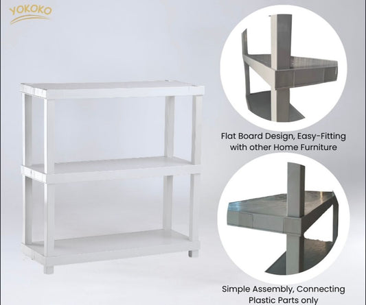 YOKOKO Multi 3 Layer Rack - Urban Houseware Malaysia